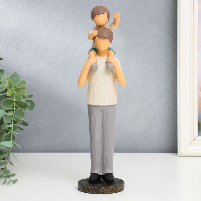 Сувенир полистоун "Папа несёт сына на плечах" 26,5х6,5х7 см
Сувенир полистоун "Папа несёт сына на плечах" 26,5х6,5х7 см