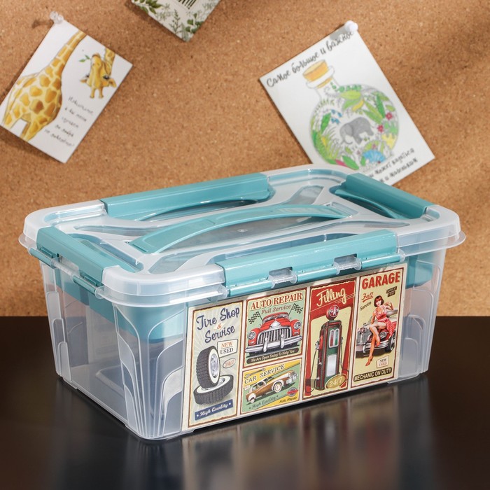 Ящик для хранения с крышкой GRAND BOX, 4,2 л, 29×19×12,4 см
Ящик для хранения с крышкой GRAND BOX, 4,2 л, 29×19×12,4 см