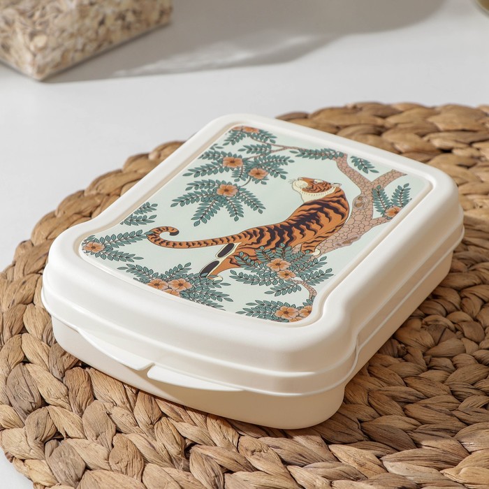 Контейнер для бутербродов 17х13х4,2см, цвет бежевый
Контейнер для бутербродов 17х13х4,2см, цвет бежевый