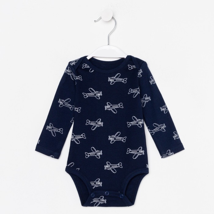 Боди для мальчика, цвет тёмно-синий, рост 56-62 см
Боди для мальчика, цвет тёмно-синий, рост 56-62 см