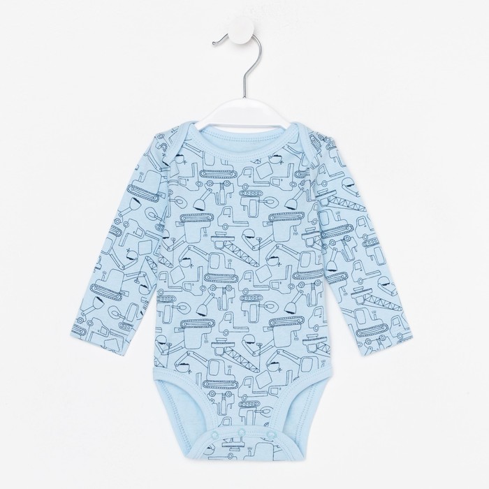 Боди для мальчика, цвет голубой, рост 68-74 см
Боди для мальчика, цвет голубой, рост 68-74 см