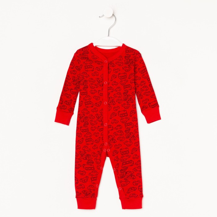 Комбинезон для мальчика, цвет красный, рост 56-62
Комбинезон для мальчика, цвет красный, рост 56-62