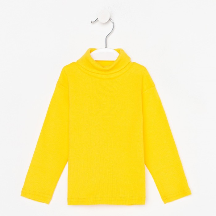 Водолазка детская, цвет жёлтый, рост 74-80 см
Водолазка детская, цвет жёлтый, рост 74-80 см