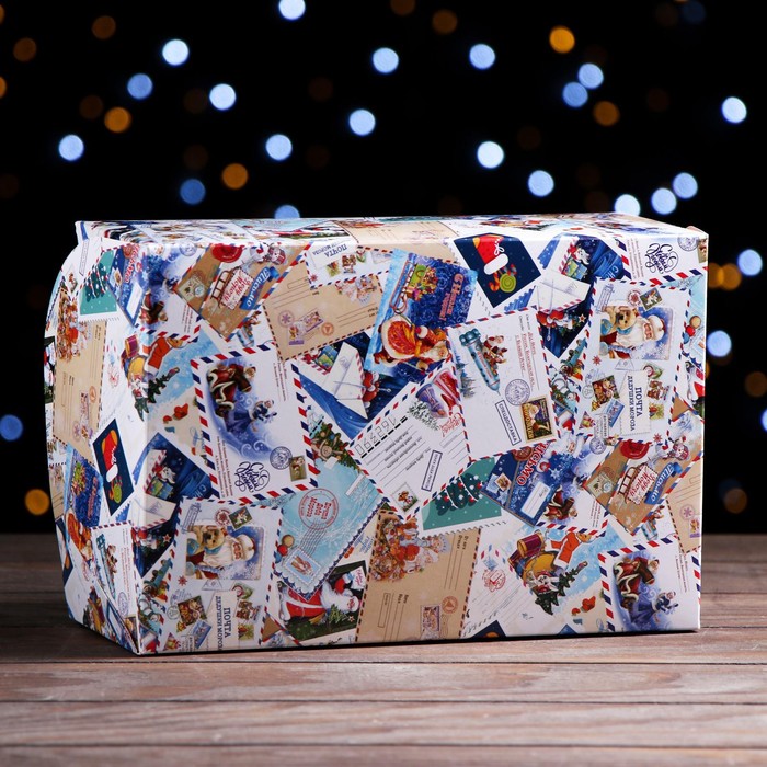 Упаковка без окна "Новогодние письма", 25 х 17 х 10 см, 1 шт.
Упаковка без окна "Новогодние письма", 25 х 17 х 10 см, 1 шт.