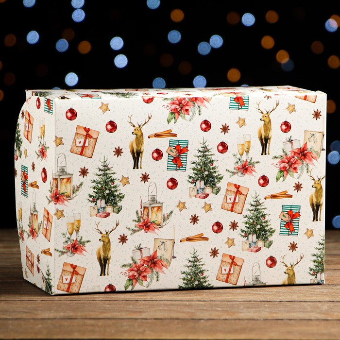 Упаковка без окна "Рождественский вечер", 25 х 17 х 10 см, 1 шт.
Упаковка без окна "Рождественский вечер", 25 х 17 х 10 см, 1 шт.