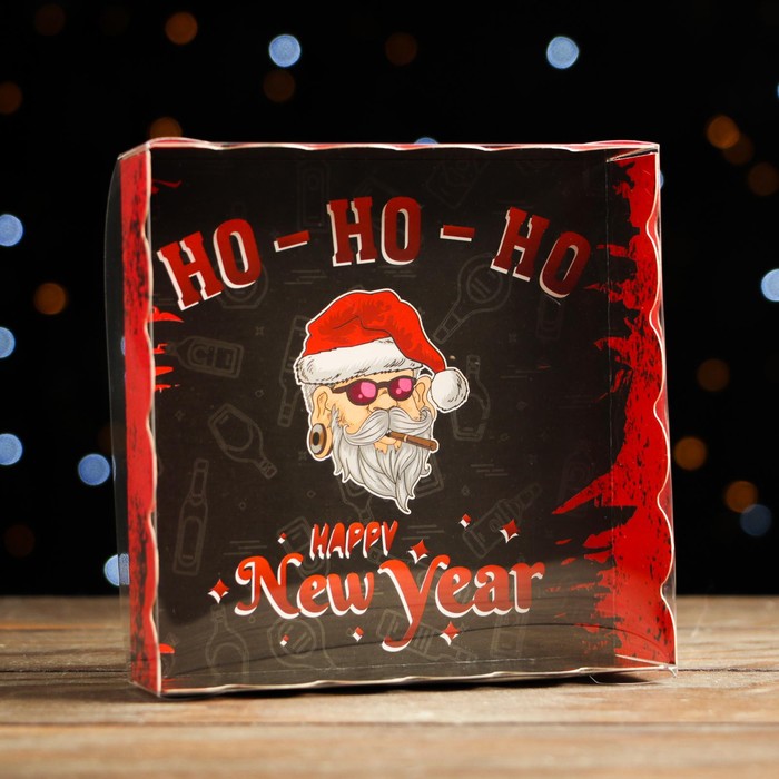 Коробочка для печенья "Реальный Новый год", 12 х 12 х 3 см, 1 шт.