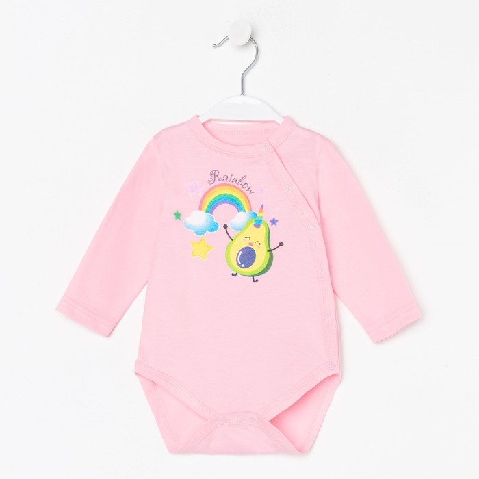 Боди для девочки, цвет розовый, рост 86 см
Боди для девочки, цвет розовый, рост 86 см