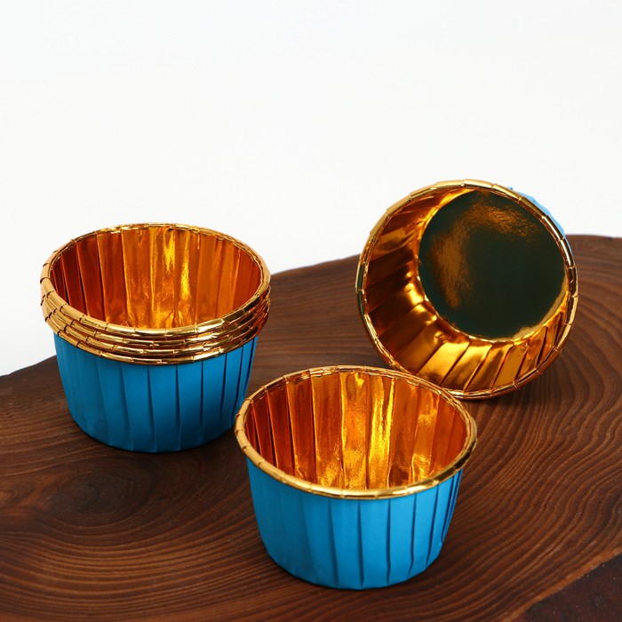 Форма бумажная «Маффин», для выпечки, 5 x 7 x 4 см
Форма бумажная «Маффин», для выпечки, 5 x 7 x 4 см