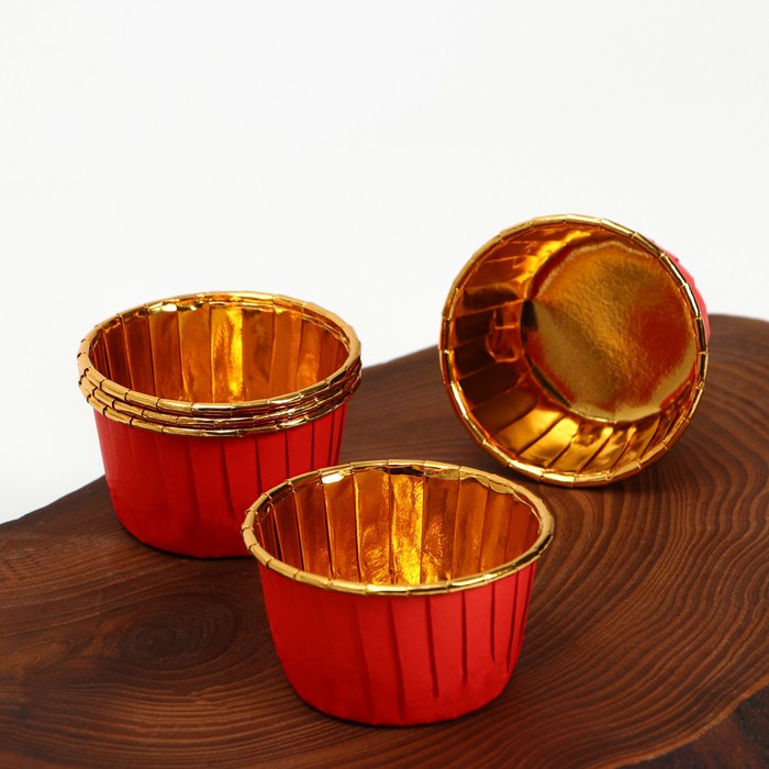 Форма бумажная «Маффин», для выпечки, 5 x 7 x 4 см
Форма бумажная «Маффин», для выпечки, 5 x 7 x 4 см