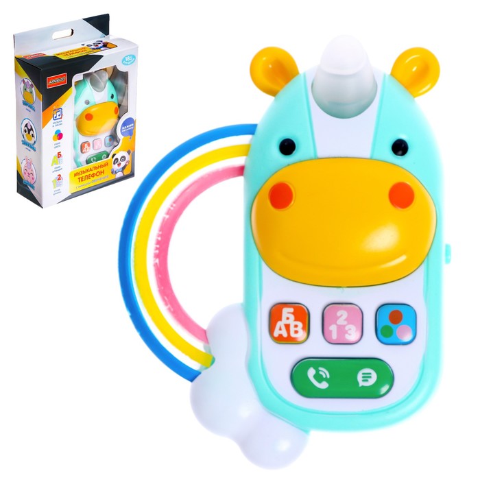Игрушка музыкальная обучающая «Единорог»
Игрушка музыкальная обучающая «Единорог»