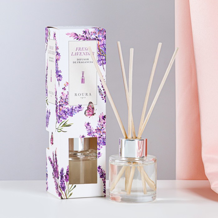 Диффузор ароматический ROURA "Лаванда", 50 мл
Диффузор ароматический ROURA "Лаванда", 50 мл