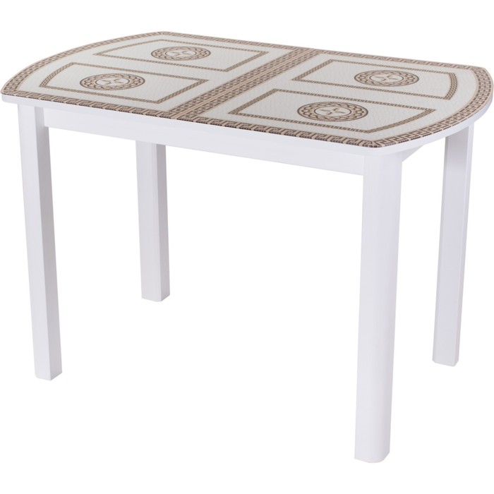 Стол раскладной Танго ПО Танго, 1100(1470)х700х750, Белый/греческий орнамент/опора 04БЛ
Стол раскладной Танго ПО Танго, 1100(1470)х700х750, Белый/греческий орнамент/опора 04БЛ