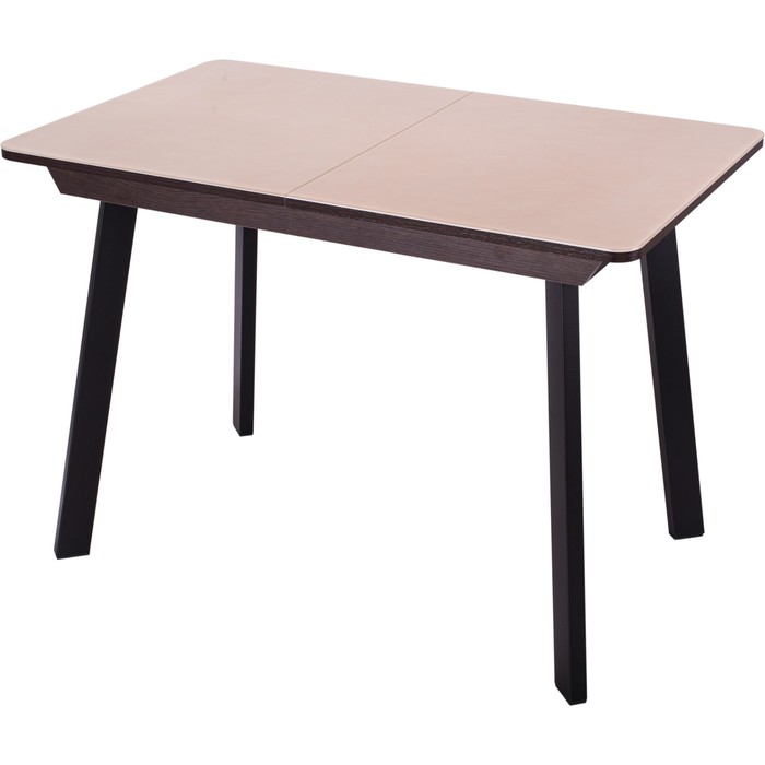 Стол раскладной Танго ПР, 1100(1470)х700х750, Венге/бежевый мрамор/опора 93ЧР 
Стол раскладной Танго ПР, 1100(1470)х700х750, Венге/бежевый мрамор/опора 93ЧР