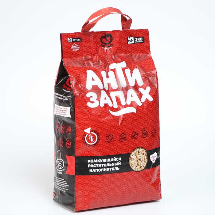 Наполнитель растительный "Питомец" Антизапах, 10 л
Наполнитель растительный "Питомец" Антизапах, 10 л