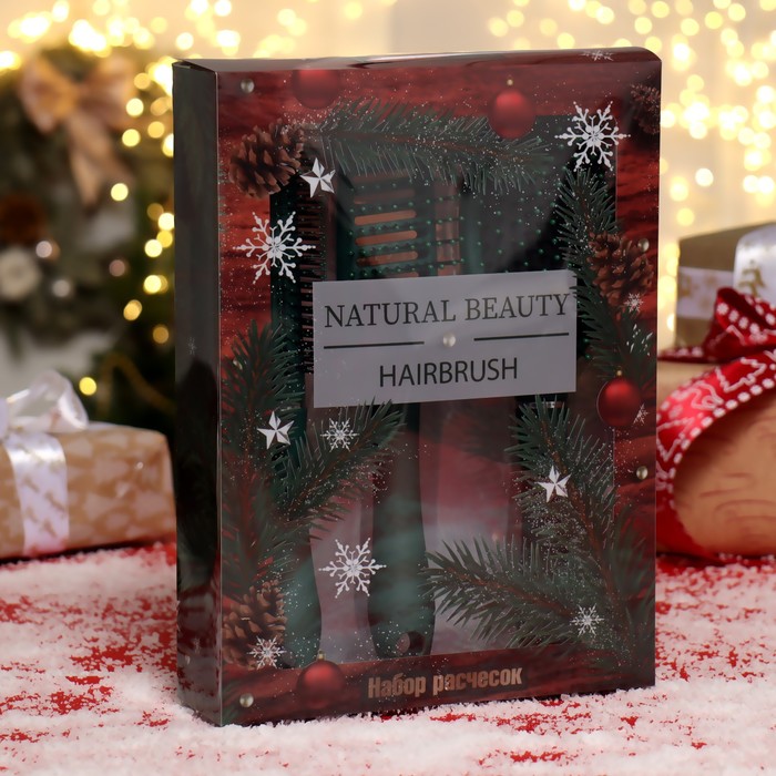 Подарочный набор «Красное дерево», 3 предмета: массажные расчёски, брашинг, цвет зелёный
Подарочный набор «Красное дерево», 3 предмета: массажные расчёски, брашинг, цвет зелёный