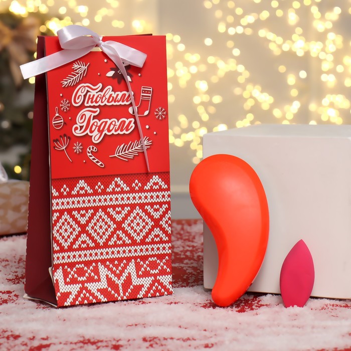 Подарочный набор «Вязь», 2 предмета: массажная расчёска, спонж, цвет МИКС