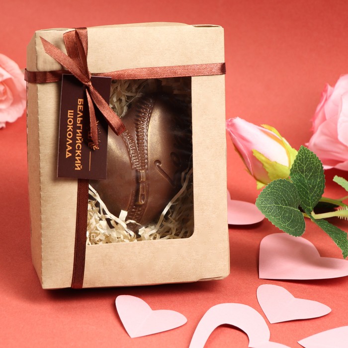 Шоколадная фигурка «Сердце с молнией», 80 г
Шоколадная фигурка «Сердце с молнией», 80 г