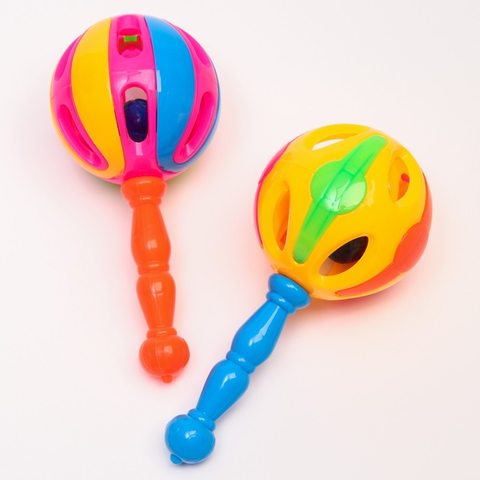Набор погремушек «Маракас», 2 шт, цвет МИКС
Набор погремушек «Маракас», 2 шт, цвет МИКС