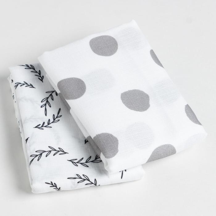 Набор пеленок муслиновых Крошка Я "Рeanut" 75х120см-2шт, 100% хлопок
Набор пеленок муслиновых Крошка Я "Рeanut" 75х120см-2шт, 100% хлопок