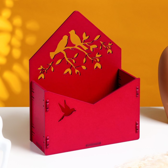 Кашпо деревянное "Конверт" 18,3х8,1х24 см пурпурный
Кашпо деревянное "Конверт" 18,3х8,1х24 см пурпурный