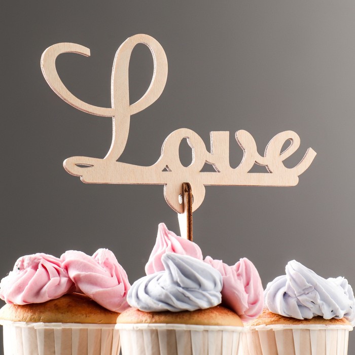 Топпер деревянный "LOVE"
Топпер деревянный "LOVE"