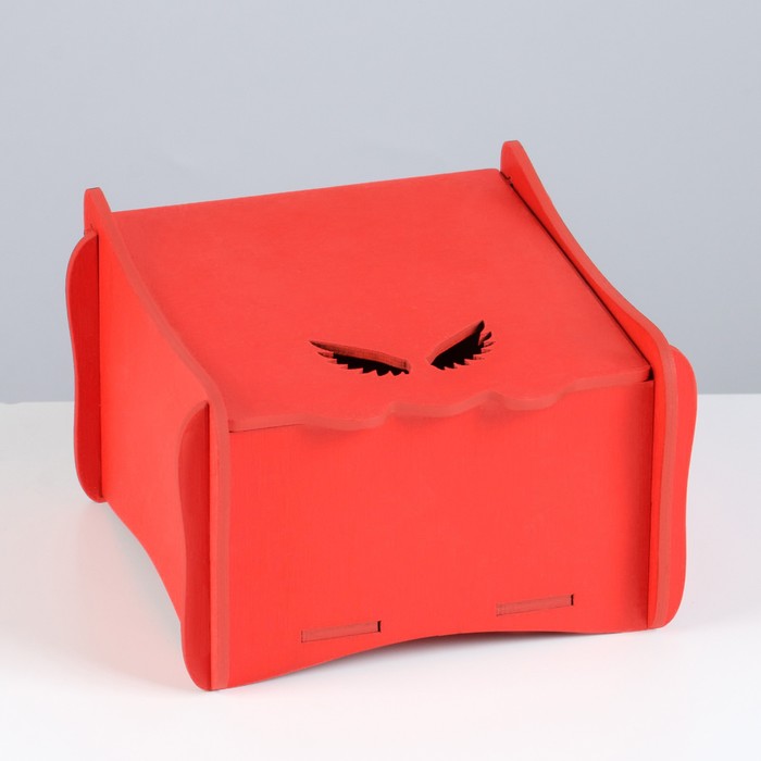 Шкатулка деревянная с крышкой "Крылья" 13х13х10 см красный
Шкатулка деревянная с крышкой "Крылья" 13х13х10 см красный