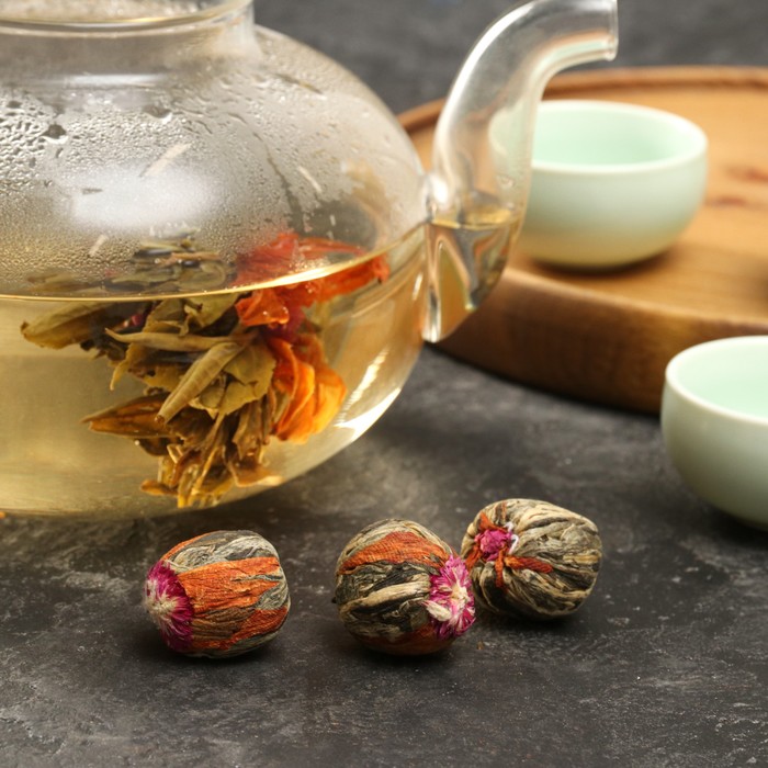 Чай связанный Чжу Лянь Би Хэ, 5 шт 
Чай связанный Чжу Лянь Би Хэ, 5 шт