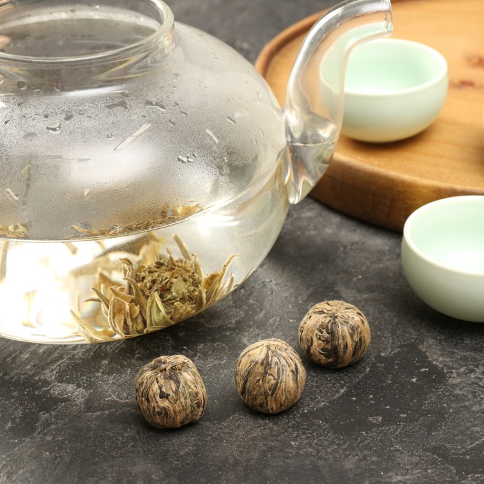 Чай связанный Жасминовый Личи, 5 шт
Чай связанный Жасминовый Личи, 5 шт