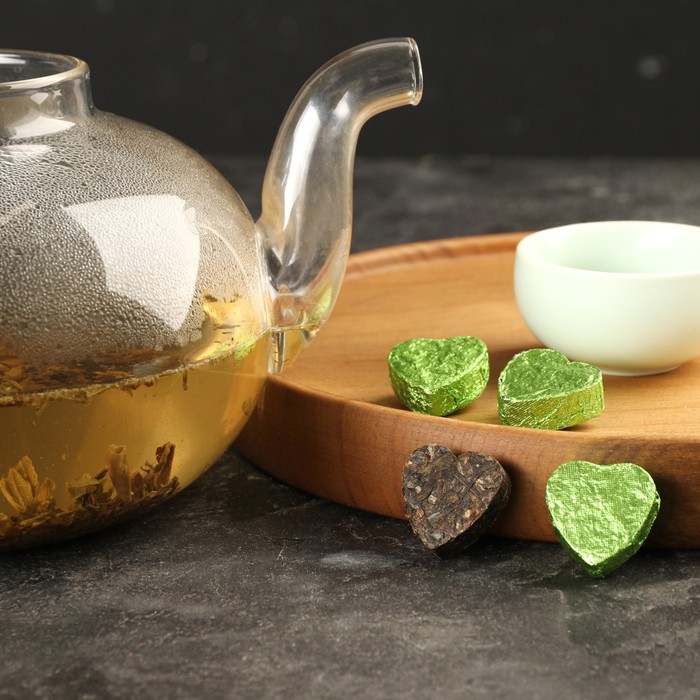 Чай Пуэр Шен в форме сердца, 25 г
Чай Пуэр Шен в форме сердца, 25 г