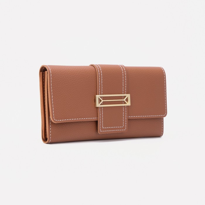 Кошелёк на магните, цвет коричневый
Кошелёк на магните, цвет коричневый