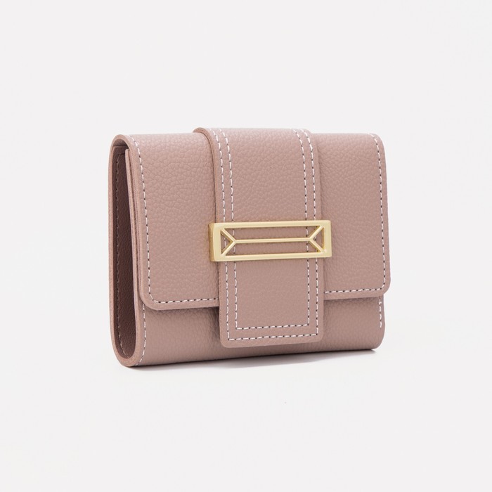 Кошелёк на магните, цвет бежевый
Кошелёк на магните, цвет бежевый