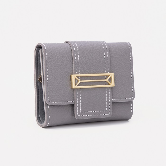 Кошелёк на магните, цвет серый
Кошелёк на магните, цвет серый