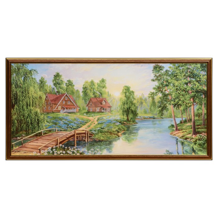 Картина "Мостик" 33х70 (36*73) см
Картина "Мостик" 33х70 (36*73) см