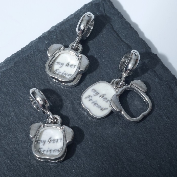 Подвеска "Любимая собачка", цвет белый в серебре
Подвеска "Любимая собачка", цвет белый в серебре