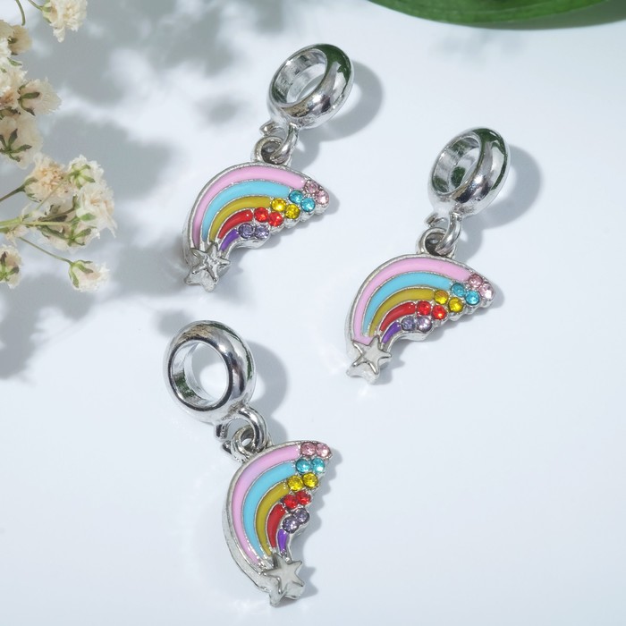 Подвеска "Радуга" со звездой, цветная в серебре
Подвеска "Радуга" со звездой, цветная в серебре