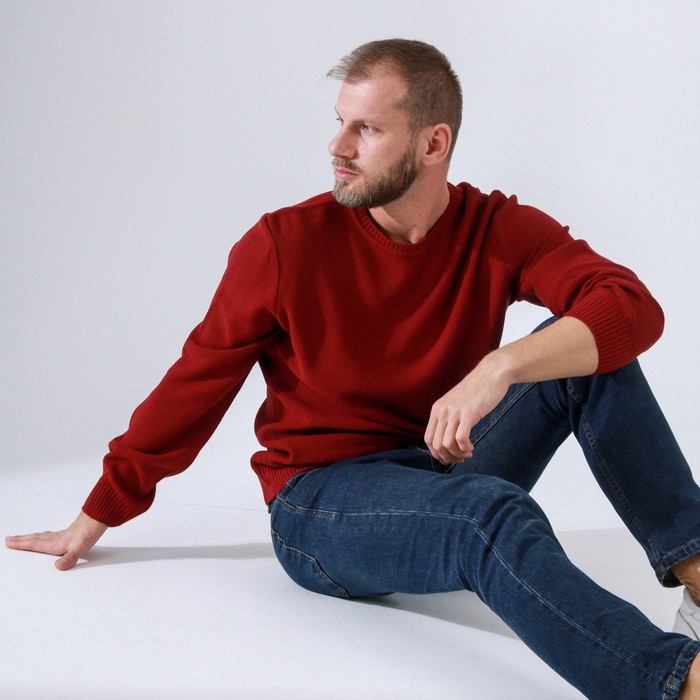 Джемпер мужской SL, 54, бордовый
Джемпер мужской SL, 54, бордовый