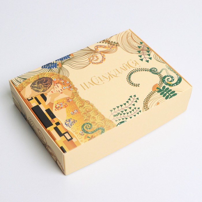 Коробка складная «Наслаждайся», 21 × 15 × 5 см
Коробка складная «Наслаждайся», 21 × 15 × 5 см