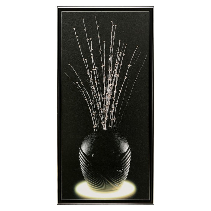 Картина "Чёрная ваза" 33х70 (36*73) см
Картина "Чёрная ваза" 33х70 (36*73) см