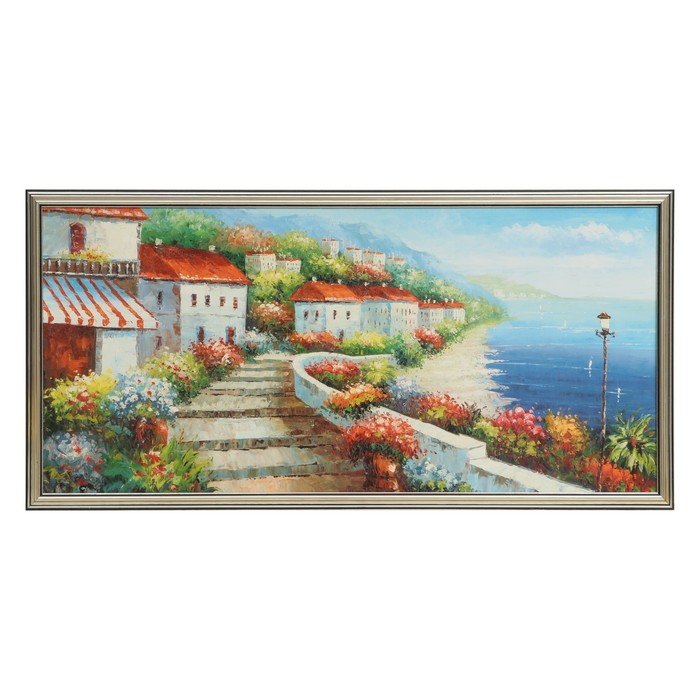 Картина "Берег моря" 33х70 (37х70) см
Картина "Берег моря" 33х70 (37х70) см