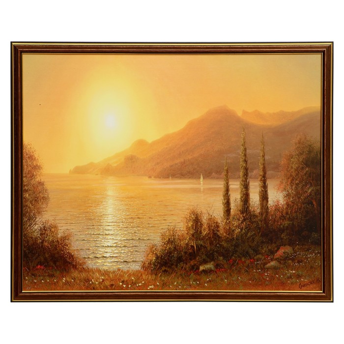 Картина "Закат" 50х40 (43х53) см
Картина "Закат" 50х40 (43х53) см