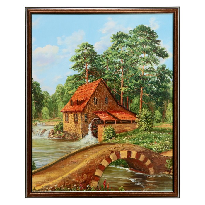 Картина "Мостик" 50х40 (43х53) см
Картина "Мостик" 50х40 (43х53) см