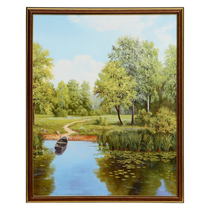 Картина "Речка" 50х40 (43х53) см
Картина "Речка" 50х40 (43х53) см