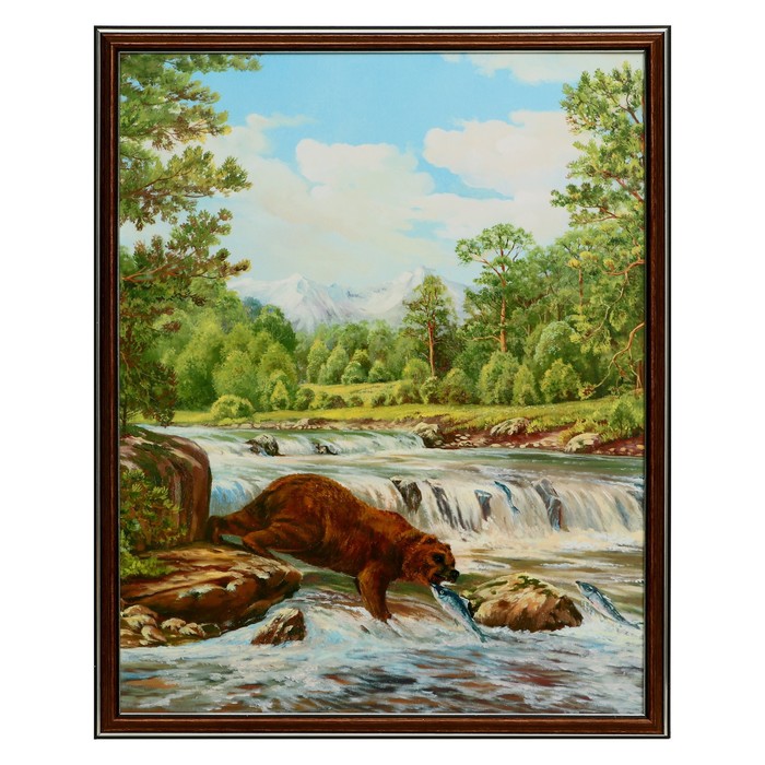 Картина "Пороги" 40х50 (43х53) см
Картина "Пороги" 40х50 (43х53) см