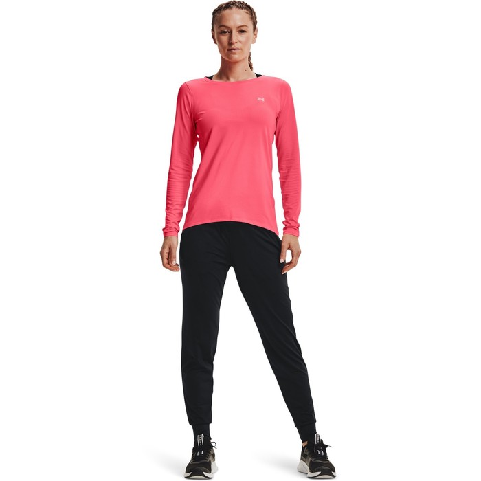 фото Лонгслив under armour hg long sleeve женский, размер 42-44