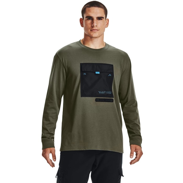 фото Лонгслив under armour utility ls мужской, размер 48-50