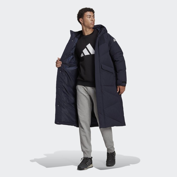 фото Парка adidas big baffle coat мужская, размер 44-46