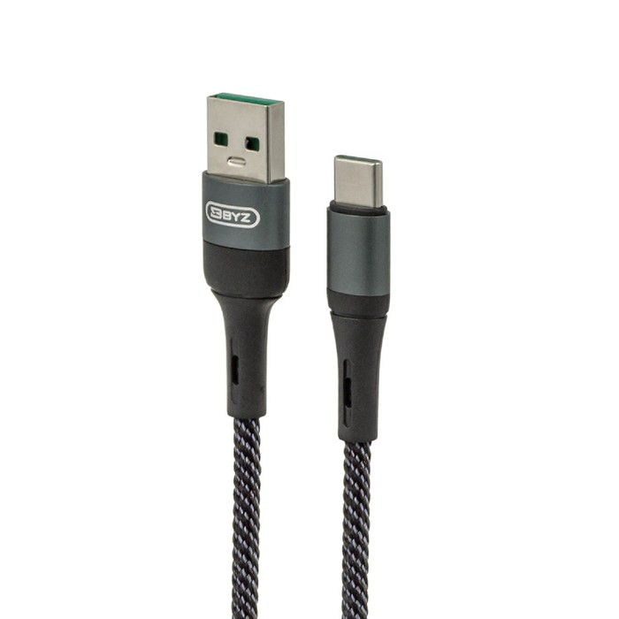 Кабель BYZ BC-031t, USB - Type-C, 6 А, 65 Вт, 1.2 м, черно-серый
Кабель BYZ BC-031t, USB - Type-C, 6 А, 65 Вт, 1.2 м, черно-серый