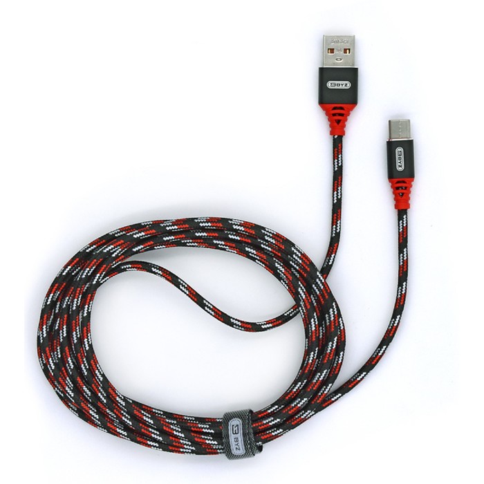 Кабель BYZ BC-090t, USB - Type-C, 2.1 А, 3 м, тканевая оплетка, черно-красный
Кабель BYZ BC-090t, USB - Type-C, 2.1 А, 3 м, тканевая оплетка, черно-красный
