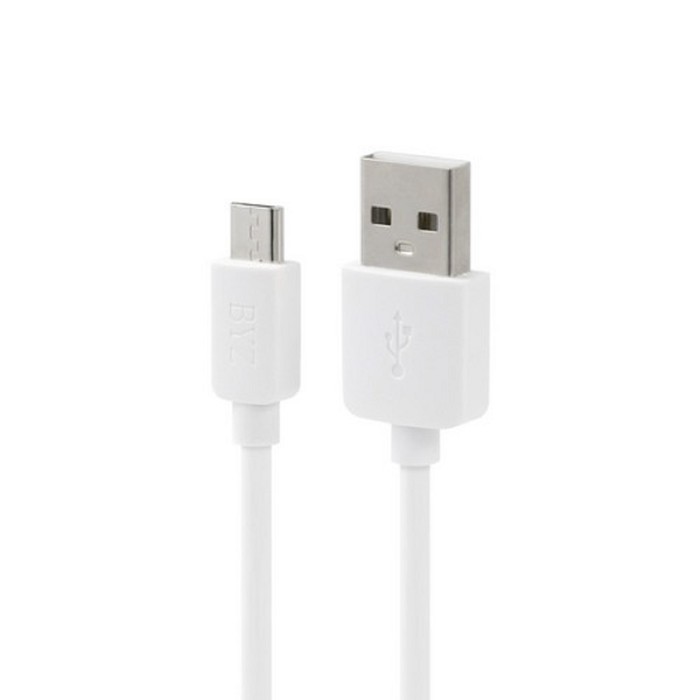 Кабель BYZ BL-641, USB - microUSB, 1 м, белый
Кабель BYZ BL-641, USB - microUSB, 1 м, белый