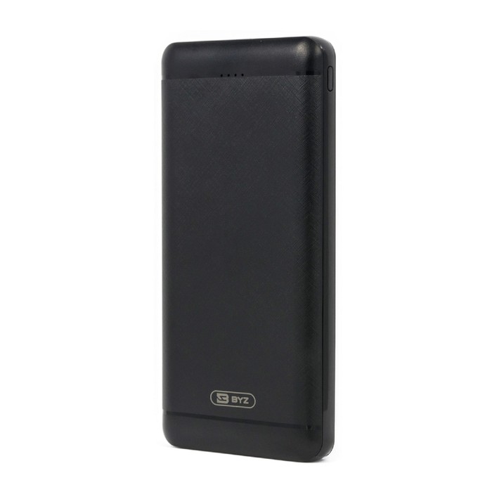 Внешний аккумулятор BYZ Power Bank W3, 10000 мАч, 2хUSB, microUSB, черный
Внешний аккумулятор BYZ Power Bank W3, 10000 мАч, 2хUSB, microUSB, черный